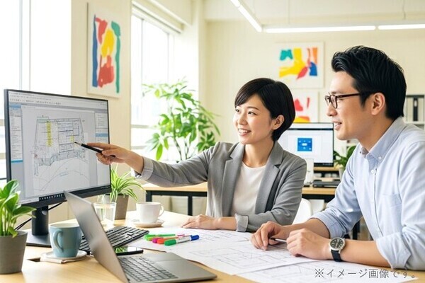 【平均年齢30歳／未経験可】デザインが好きな方必見！CADオペレーターとして理想の住まいをデザインしよう！