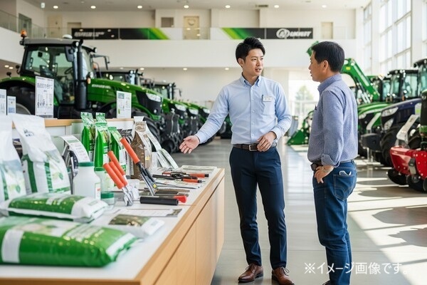 【年間休日124日】じっくり関係性を築く営業スタイル！関西～中四国を舞台に、農業の未来を切り拓く営業募集