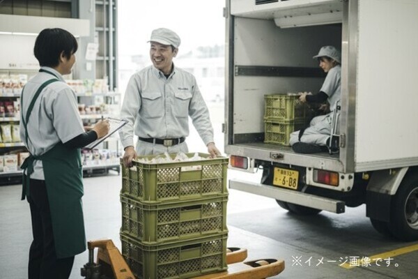 【職場見学・体験あり／人柄重視】ノルマより絆を大切に◎お客様との信頼を育むルート配送・営業職を募集！