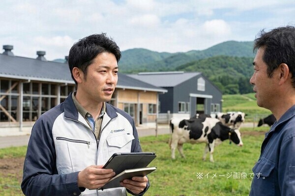 【月給30万円〜/土日祝休み】日本初！生乳流通の常識を塗り替えるベンチャーで、酪農家のパートナー募集