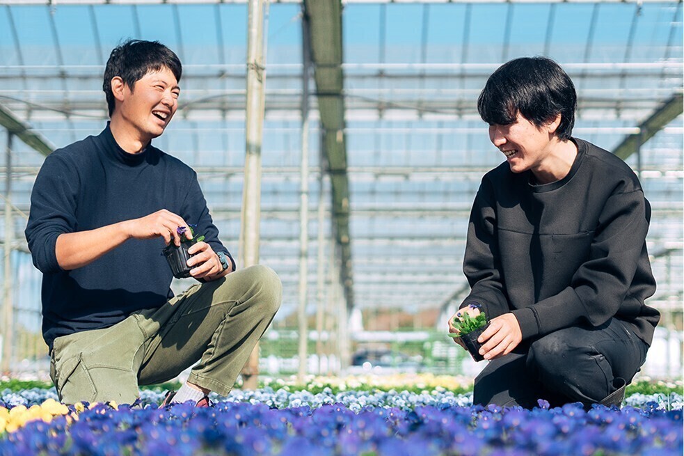 全員が業界未経験からスタート！斉藤農場で苗の生産・管理スタッフ募集
