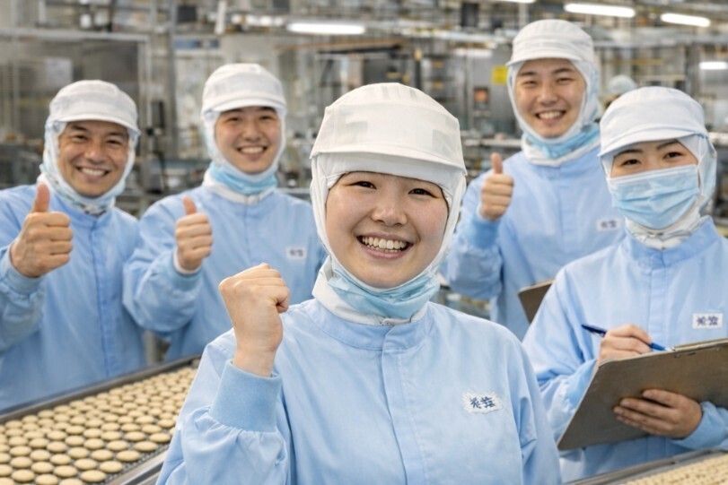 【転勤なし／土日休み／東証上場企業グループ】自社開発や提案型OEMも強みの食品メーカーでの生産管理